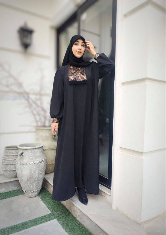 مانتو عبا ابروبادی سایزبزرگ