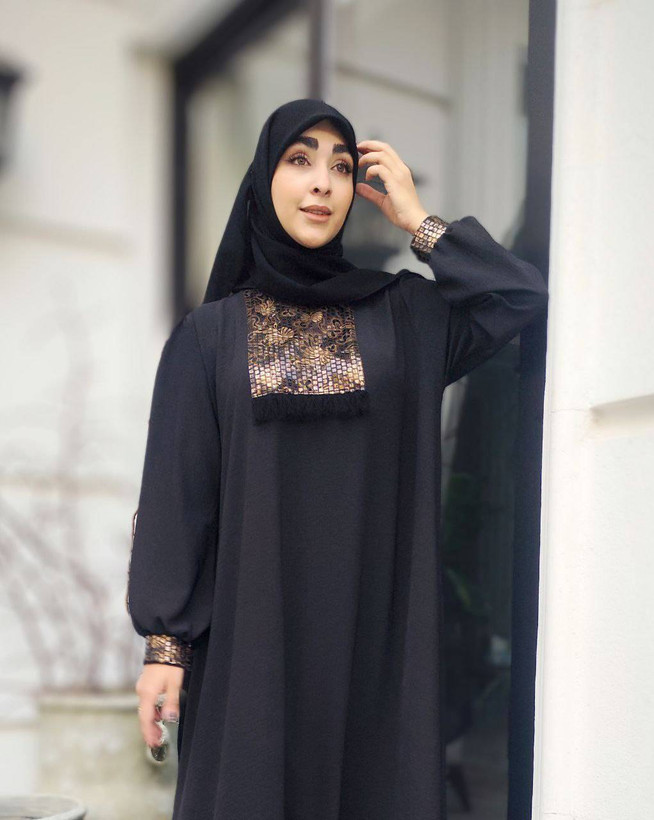 مانتو عبا ابروبادی سایزبزرگ