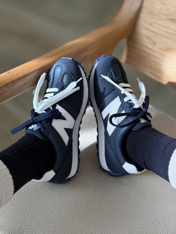 کتونی نیوبالانس کفی طبی اورجینال اصلی چرم حوله ای