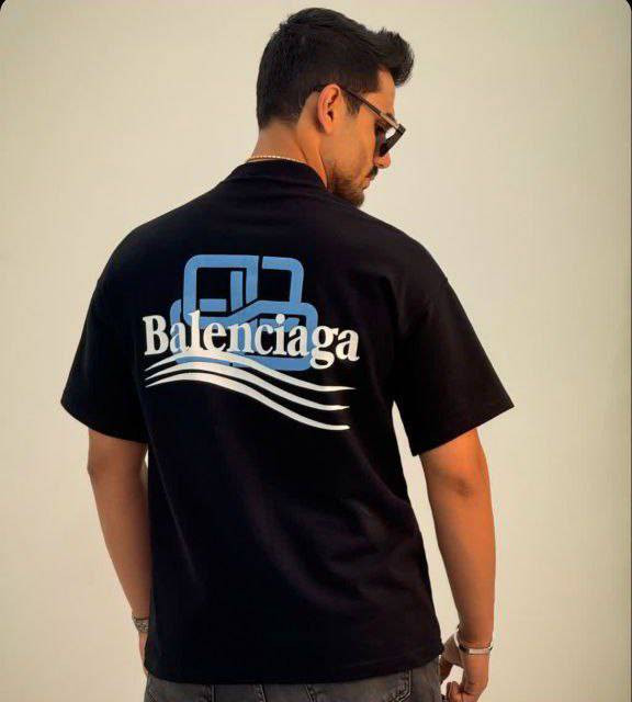 تیشرت مردانه لاکچری balenciga دورس سوپرپنبه چهارفصل دونخ چاپ پفکی فوقالعاده شیک #عیدانه