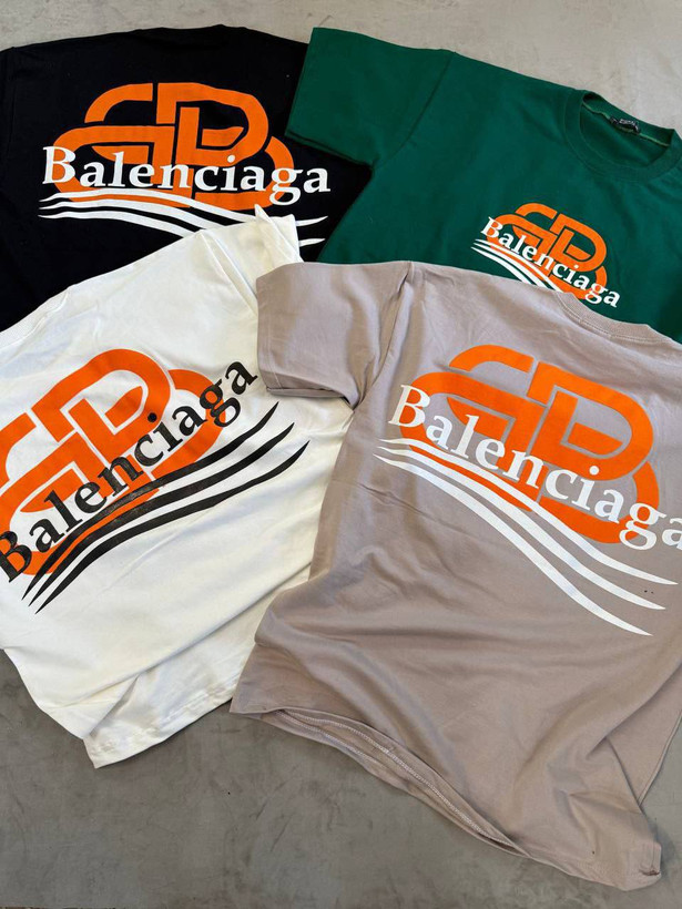 تیشرت مردانه لاکچری balenciga دورس سوپرپنبه چهارفصل دونخ چاپ پفکی فوقالعاده شیک #عیدانه