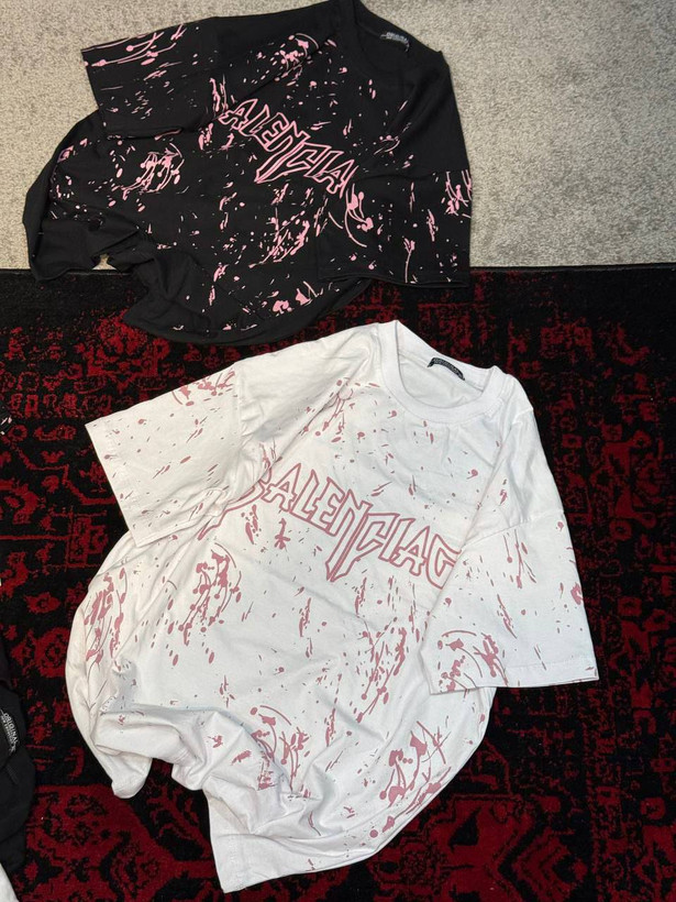 تیشرت سوپر نخ پنبه قواره لش باکسی BALENCIAGA