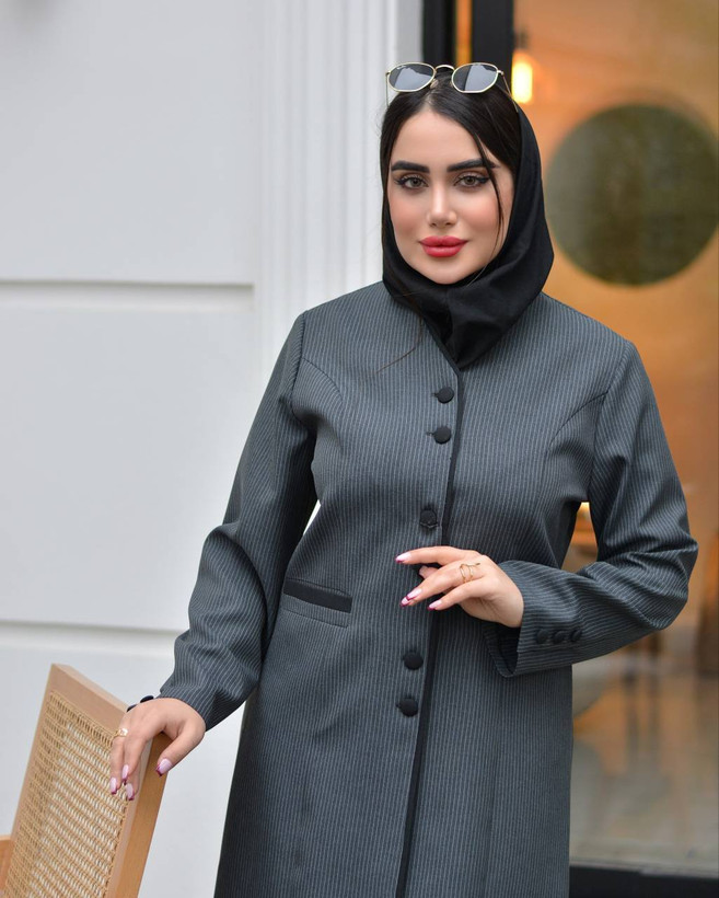 ست مانتو شلوار اداری سایز بزرگ دیبافاستونی دیپلمات درجه یک
