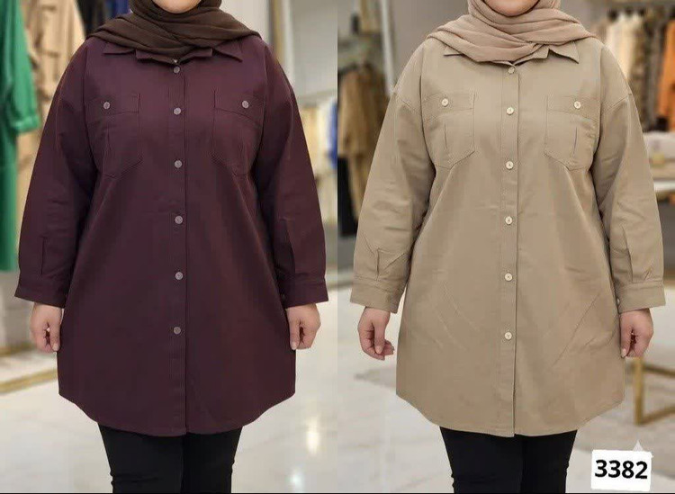 مانتو کتان نخ روسی اصلی نرم و راحت قواره خیلی بزرگ