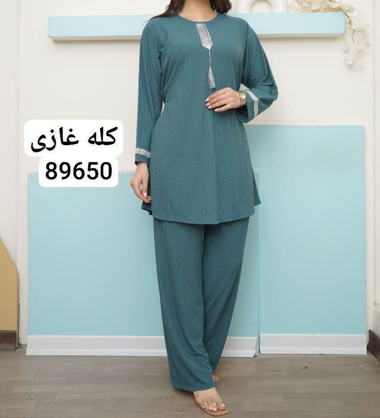 ست تونیک و شلوار 😍 کریشه اصل با قواره های عالی