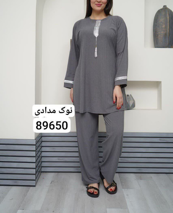 ست تونیک و شلوار 😍 کریشه اصل با قواره های عالی