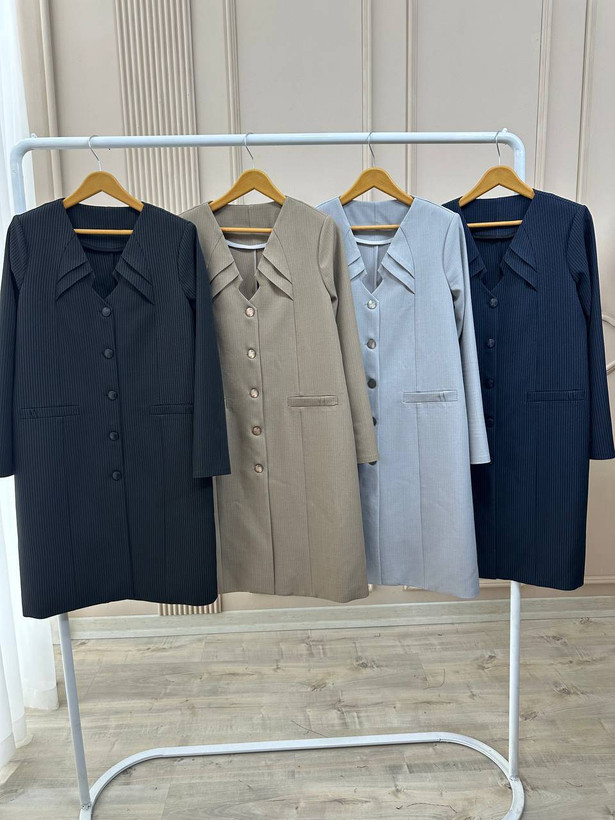 مانتو شلوار اداری آستردار 👗 بزایاق ترک درجه یک دیپلمات