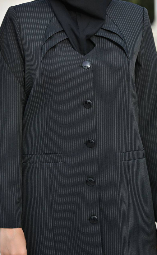 مانتو شلوار اداری آستردار 👗 بزایاق ترک درجه یک دیپلمات