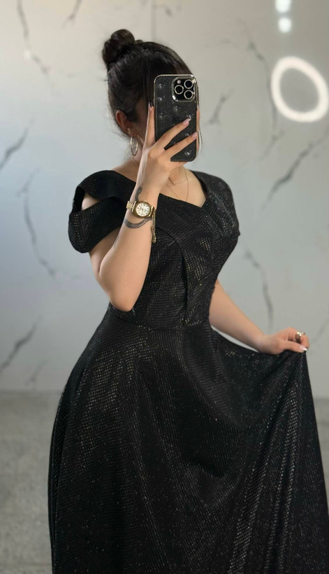 ماکسی مجلسی لمه بیسکوئیتی