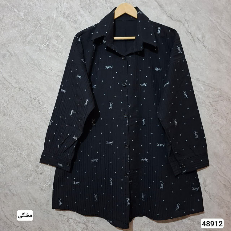 مانتو مشکی ویژه محرم خنکککک😍😍 ✅پارچه لینن طرحدار خنککک ✅دوام عالی پارچه بدون چروک پذیری ✅بدون ابرفت 😍