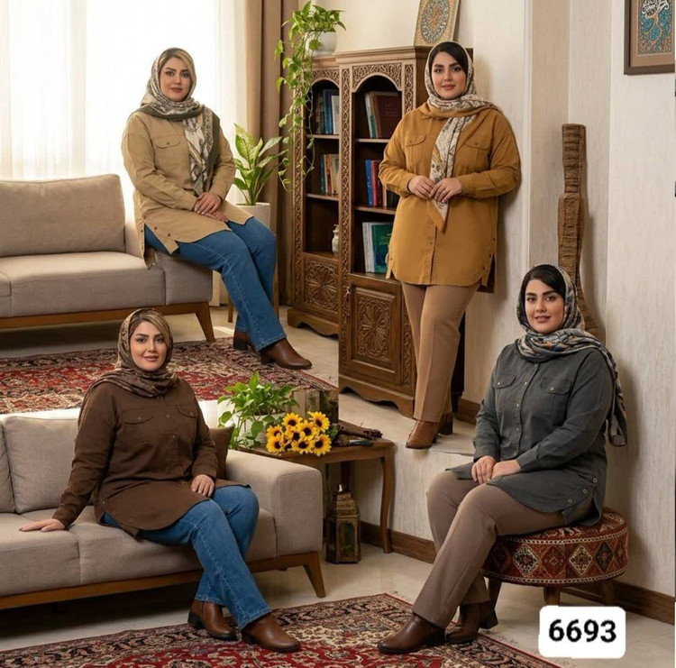 مانتو کتان درجه یک آنزیم شور شده قواره دار
