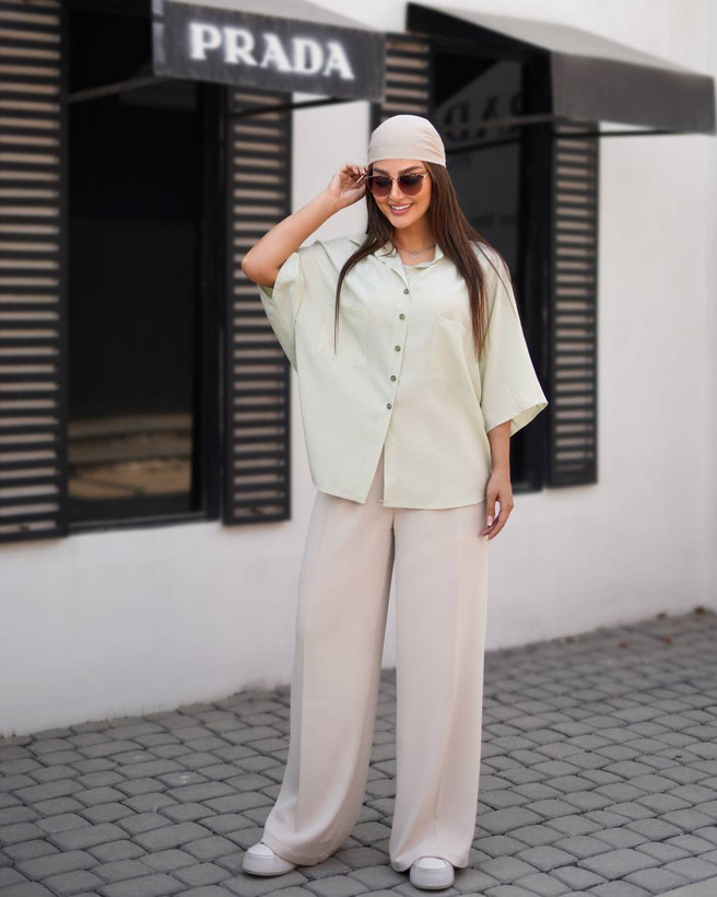 شومیز آستین پانچو مدل رابو 🧵 پارچه لیوسل