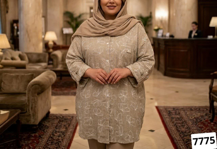 مانتو خنک لینن طرح دار 😍 ✅جنس لینن دیپلمات ✅سبک و راحت ✅خنک و عالی