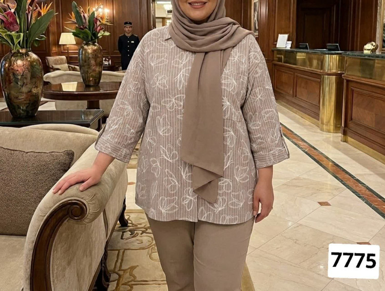مانتو خنک لینن طرح دار 😍 ✅جنس لینن دیپلمات ✅سبک و راحت ✅خنک و عالی