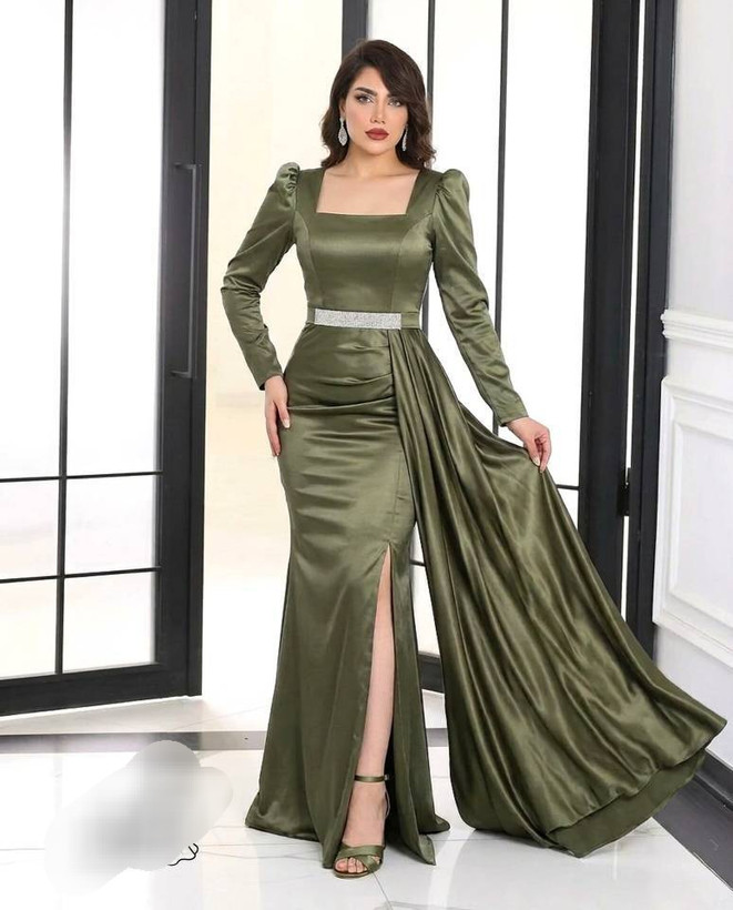 ماکسی مجلسی ساتن درجه یک چاکدار 💞شالدار 💞کمربند