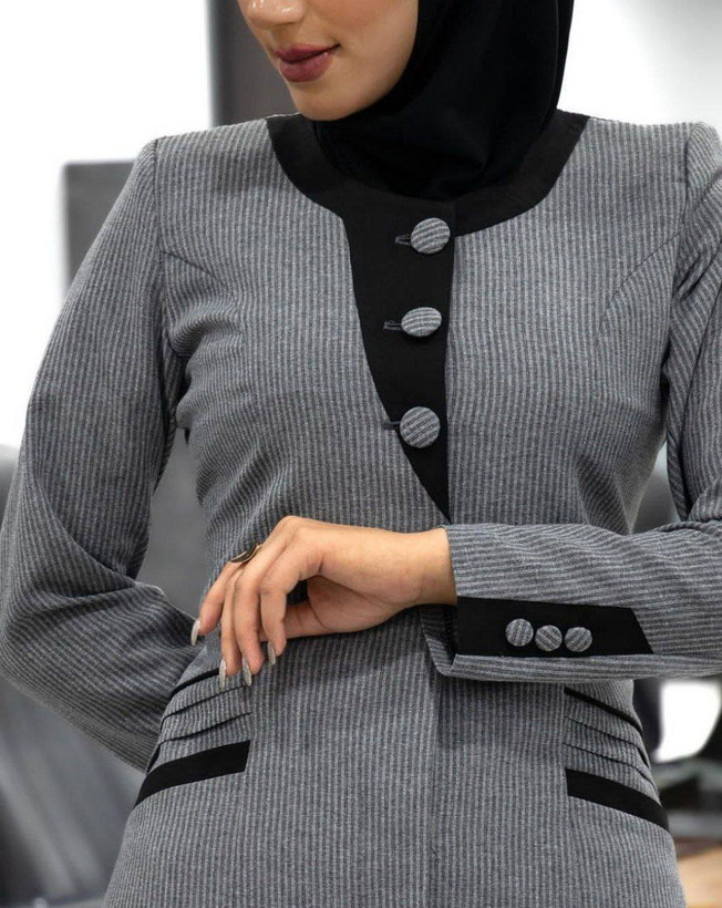 مانتو شلوار اداری حورا 👗 : دیپلمات