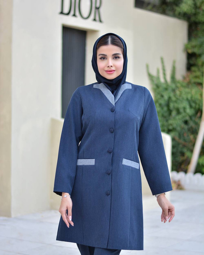 مانتو شلوار اداری رخساره دیپلمات پرشیا