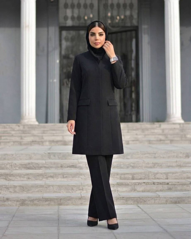مانتو و شلوار اداری مرجان سوپر مازراتی اعلا