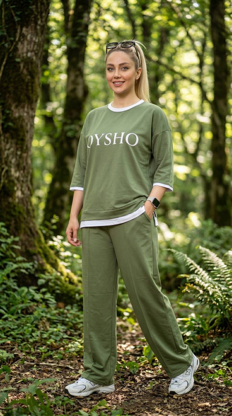 ست تیشرت شلوار OYSHO دورس چهارفصل