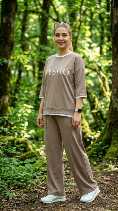 ست تیشرت شلوار OYSHO دورس چهارفصل