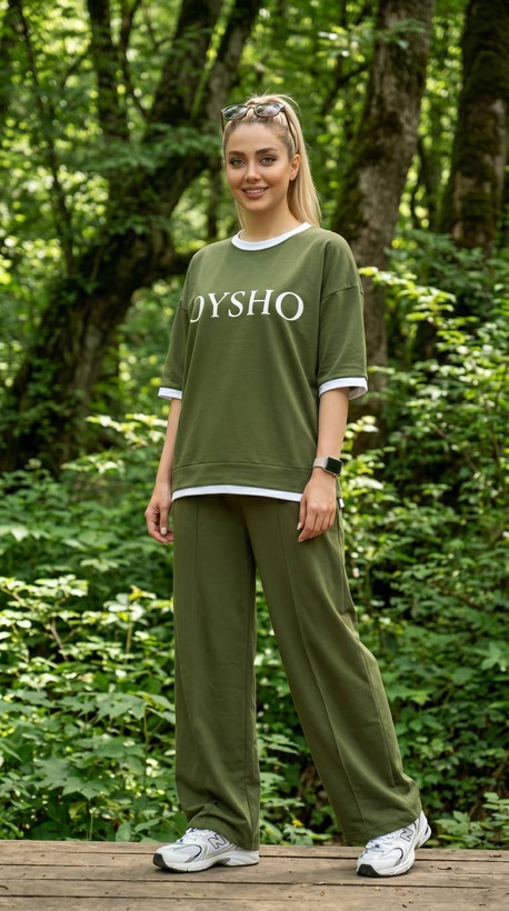 ست تیشرت شلوار OYSHO دورس چهارفصل