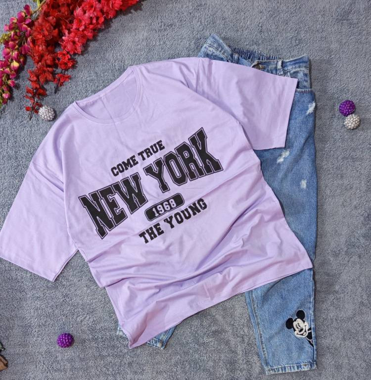 تیشرت اسپرت لانگ سوپر نخ پنبه NEW YORK