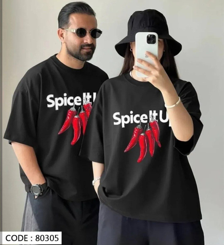 ترندترین تیشرت باکسی سوپرنخ پنبه28 فلفل 🌶🌶