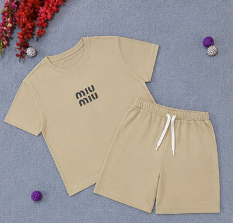 ست کراپ شورتک MIUMIUسوپر نخ پنبه کیفیت عالی