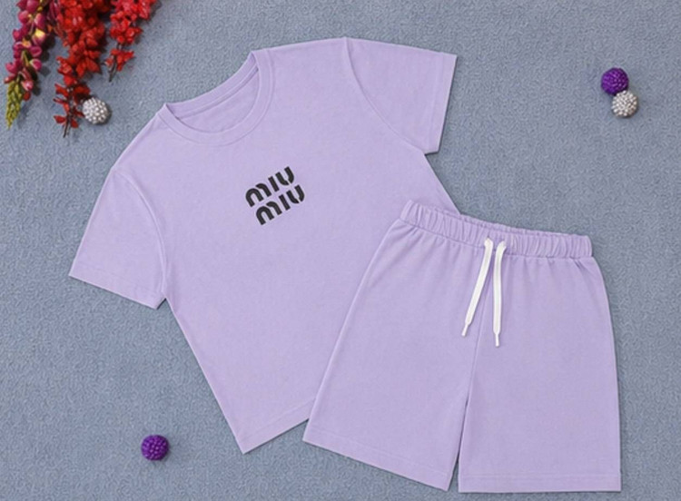 ست کراپ شورتک MIUMIUسوپر نخ پنبه کیفیت عالی